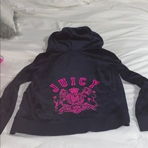 Juicy couture sweatshirt zip up